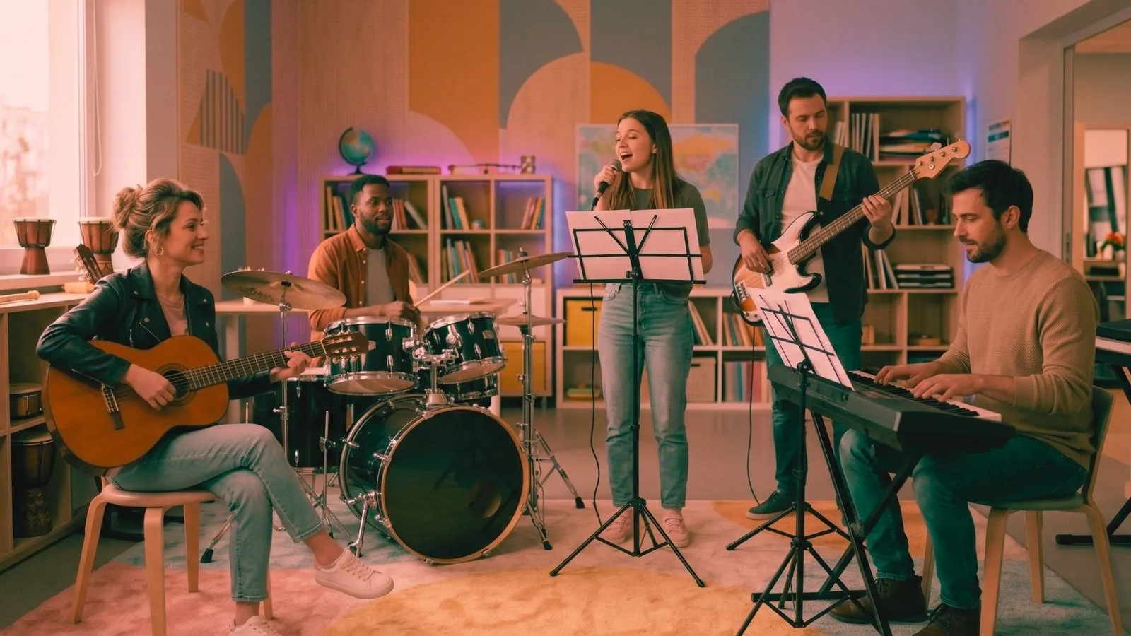 Instrumentos e prática musical em conjunto